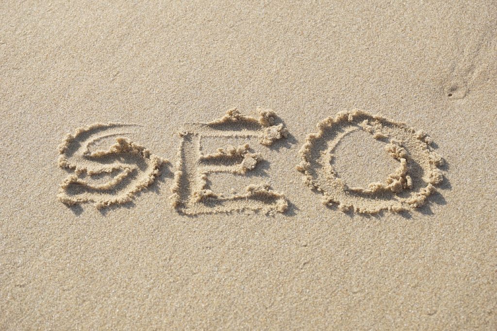 SEO in sand